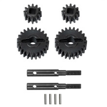 AR45 F9 Portal Axle Portal Gear Set 23T/12T och Portal Stub Axle för Axial SCX10 III Capra 1/10 RC Biluppgraderingsdelar