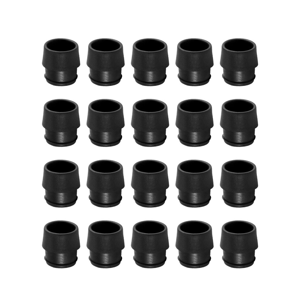 20Pcs Soft Silicone Ferrules For G410 G425 Shaft Sleeve Adapter Tip 0.370 Club Shafts Accessories Black 6034256881254