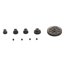 HSP, 10 11184 Steel Metal Spur Different Main Gear 17T/21T/23T/26T/29T/64T Motor Pinion Gears