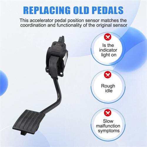 För  407 508 508 för  C5 (X7) C6 Bilgaspedalsensor 1601EP 1