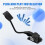 För  407 508 508 för  C5 (X7) C6 Bilgaspedalsensor 1601EP 3