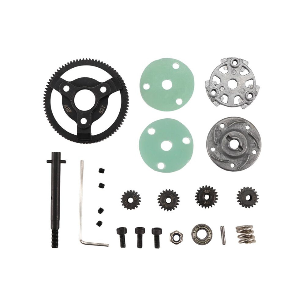 Metal 0.8M 48P Spur Gear & Pinions-Gear Sets For Rustler/Slash 2Wd 1/10 Rc Car Model Parts 83T 4711820940242