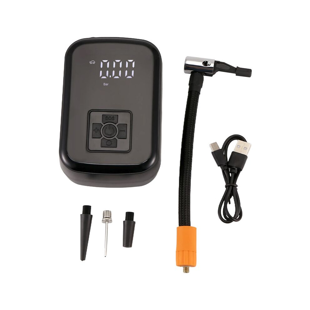 Portable Car Air Pump Usb Charging Wireless Intelligent Digital Display Tire Inflator Electric Tire Inflator 4711820954928