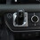 Car Center Console Gear Trim Frame Shift Bottom Frame ABS Pearl Chrome for   2020 Interior Accessories 4