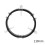 Star Finder Mount 3-Point Astrophotography Guide Locking Rings for Telescope Mount Finder Pointer 110mm Black 2