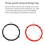 Star Finder Mount 3-Point Astrophotography Guide Locking Rings for Telescope Mount Finder Pointer 110mm Black 4