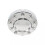 68053038AA Cache-Moyeu Central de Roue Avant Chromé pour  Ram 4500 5500 2011-2018 2