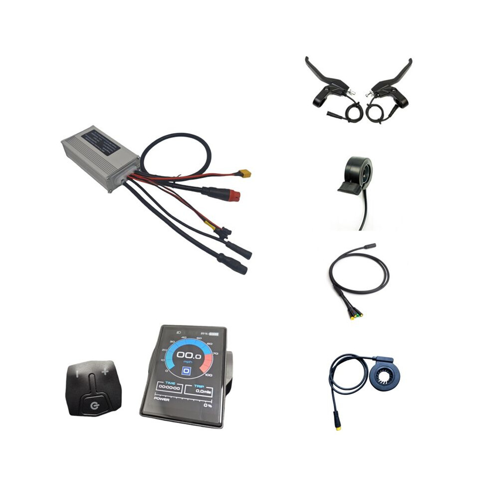 Eb04 Screen G062 Controller Set For Bafang G062 Controller H550 Hub Motor 30A 1000W 48V Bicycle Modification Accessories 6031841319970