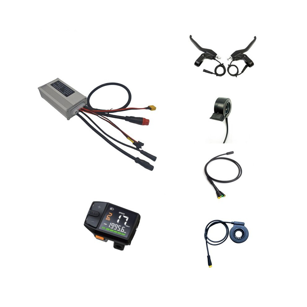 Dz41 Screen G062 Controller Set For Bafang G062 Controller H550 Hub Motor 30A 1000W 48V Bicycle Modification Accessories 6032952411171