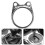 Car Gear Shift Frame Gear Shift Plate Decorative Strip Gear Shift Panel Decorative Frame for  370Z 2008-2019 2