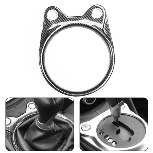 Car Gear Shift Frame Gear Shift Plate Decorative Strip Gear Shift Panel Decorative Frame for  370Z 2008-2019 1