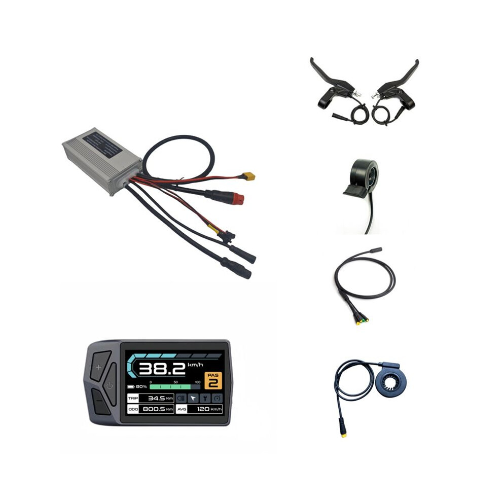 Eb02 Screen G062 Controller Set For Bafang G062 Controller H550 Hub Motor 30A 1000W 48V Bicycle Modification Accessories 6032983504026