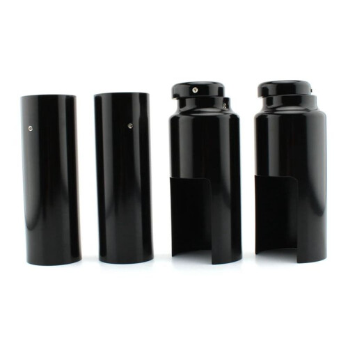 Motorcycle Upper Lower Fork Cover Tubes Caps Kits for  Dyna FXD 2006-2017 2
