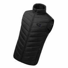 Große Flächen Elektro-Heizrückenhaube mit verstellbarem USB, Schwarz, Größen L-XXXL