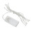Stringa luminosa LED multicolore da 4,9 piedi per interno ed esterno, alimentata a batteria 10