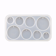 Sleutelhanger Mouds met gaten Kleivorm Sieraden-MD3651 rond