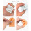 Soft Silicone Simulation 1:1 Human Ear Model Ear-White 6