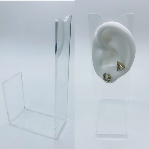 Soft Silicone Simulation 1:1 Human Ear Model Ear-White 2