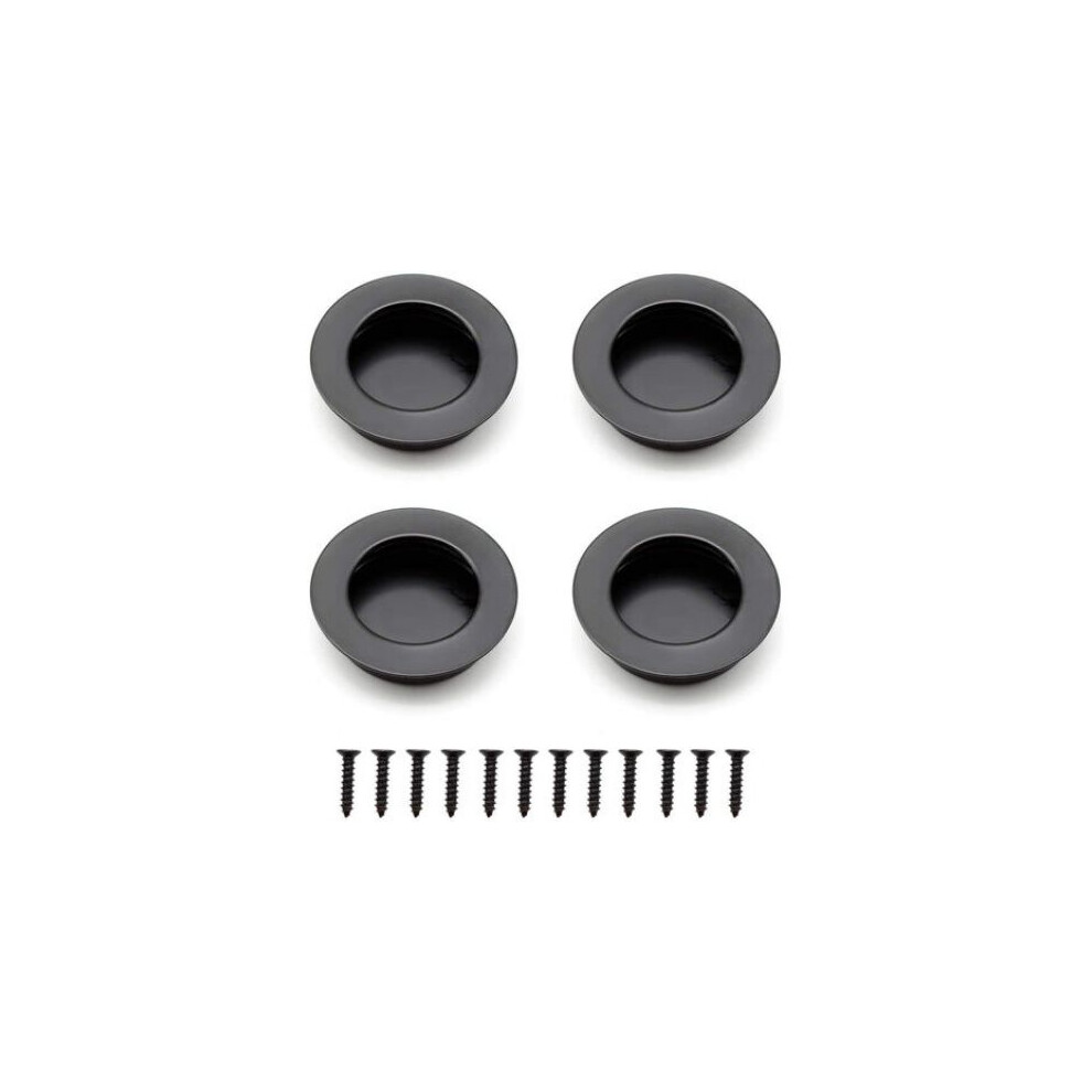 Flush Pull Door Handle, Sleek Sturdy Design For Cabinets And Wardrobes, Polished Surface Ensures Durability And Rust Resistance 9448196417126