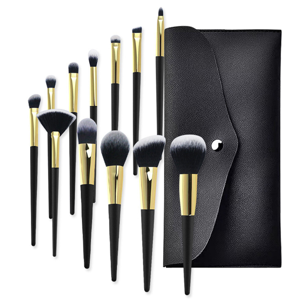 Ultimate Makeup Creations, EyeShadow Brushes with Professional Brush Set, Lip brushes kit included, 12 Pieces Versatile makeup brushes for Synthetic