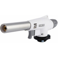 High-Temperature Resistance Torch For Professional Cooking, Adjustable Flame With Safety Lock And Continuous Flame Capability, Piezo Ignition And