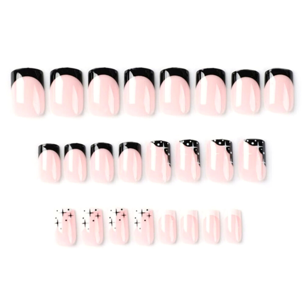 Reusable Acrylic Nails, Press on Nails for Easy Application, Long Lasting Wear up to 11 Weeks, Salon-like Results with Advanced Print Technology,