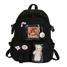 Fashion Cute Backpack, Lightweight & Waterproof Fabric, Durable with Adjustable Shoulder Straps for Girls' Daily Use