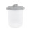 Wham Wham Fun Bin Clear & Cool Grey 21L 1