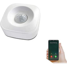 Czujnik ruchu Wi-Fi zasilany bateryjnie, automatyka domowa o niskim zużyciu energii i łatwej instalacji do automatyzacji rutynowych zadań,