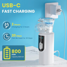 Portable Nebuliser Machine Adults Kids Rechargable