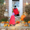 Κεντημένο καλάθι για το Halloween, κουβάς με γλυκά για το Halloween, πτυσσόμενη τσάντα από 6