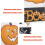 Διακόσμηση για το Halloween, Ξύλινες Κατασκευές Κολοκύθας για DIY Διακόσμηση, Είδη 7