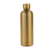 (One Size, Golden) XD Collection Impact Recycled Stainless Steel Vacuum Insulated 500ml Water Bottle