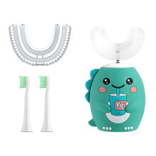 (As show, style 4) Kids U Shaped Electric Toothbrush, Sonic Toothbrush Kids, Cartoon