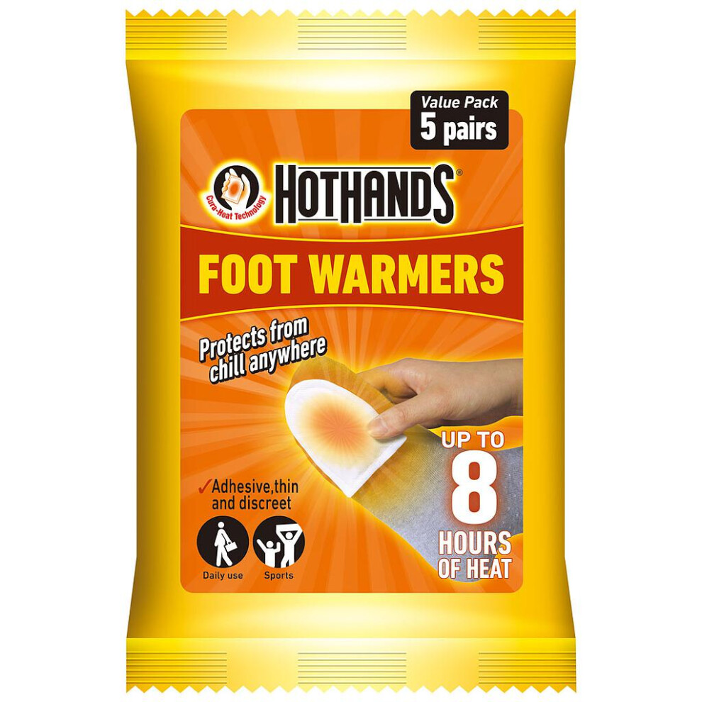 Hothands Foot Warmers (Pack Of 5)