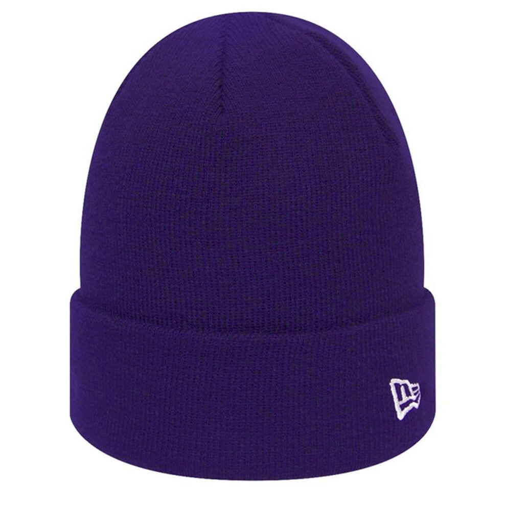 New Era (One Size, Purple) Unisex Adult Flag Knitted Beanie
