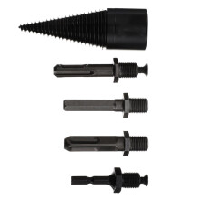 1 Set Wood Drill Bit for Log Splitter Cone, Temperature Resistant NonSlip