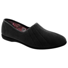 (6 UK, Black) GBS Audrey Ladies Slipper / Womens Slippers
