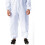 Professional White Beekeeper Suit, Breathable Nylon, Size L, Double Pocket 5