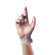 Disposable Vinyl Glove Powder Free Clear Medium 100pk