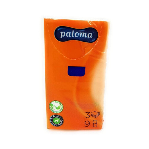Paloma Pocket 3ply Paper Tissues 10 X 10pk 2