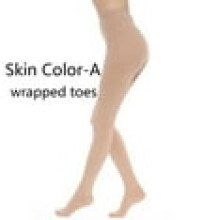 Opaque Compression Pantyhose with Breathable Fabric, Latex Free Medical Compression Stockings for Women, 23-32 mmHg Graduated Compression for
