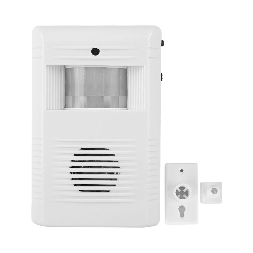 Super Sensitive Infrared Motion Detection Door Chime, Pir Sensor Activated Door Chime With Customizable Melodies, Wide Detection Range For Home And 9169997335487