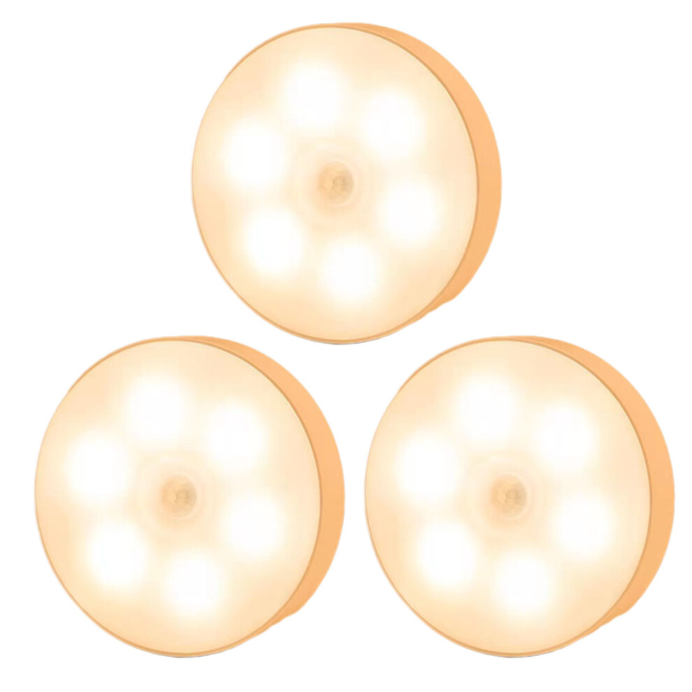 Motion Sensor Puck Light With Timer Function, Rechargeable Under Cabinet Lights For Bedroom, Closet, Hallway, Complete With Remote Control 9433291950104