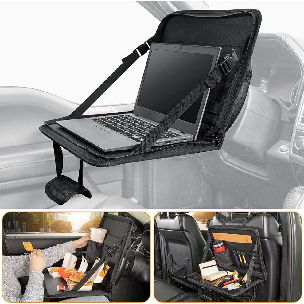 Car Steering Wheel Desk, Multipurpose Travel Accessories For Versatile Two-In-One Design, Laptop Stand Trays For Portable Car Tray Solutions 9448196417683