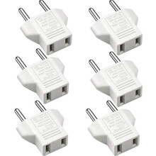 Tragbarer Begleiter: Vielseitig einsetzbarer amerikanischer auf europäischer Adapter, elegantes Design, platzsparender Reisesteckeradapter von den