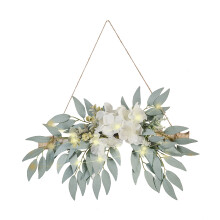 Elegante künstliche Hortensiengirlande, 71 cm (28 Zoll), künstliche Blumengirlande für Hochzeitszeremonien, Traubögen und Heimdekoration,