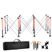 Vouwchassis voor Werkbank 186,5x126,1 cm-Duoku-Robuste Werkondersteuning 2041 kg-Ideaal voor Garage en Werkplaats