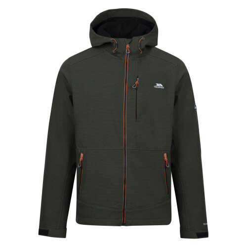 Trespass (L, Dark Vine) Trespass Mens Dante Soft Shell Jacket