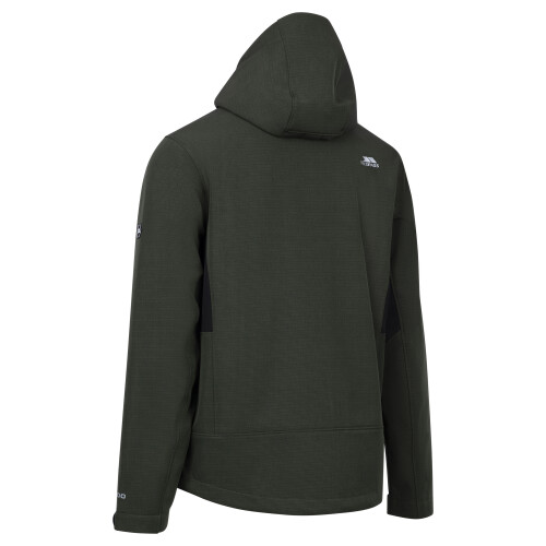 Trespass (L, Dark Vine) Trespass Mens Dante Soft Shell Jacket 1